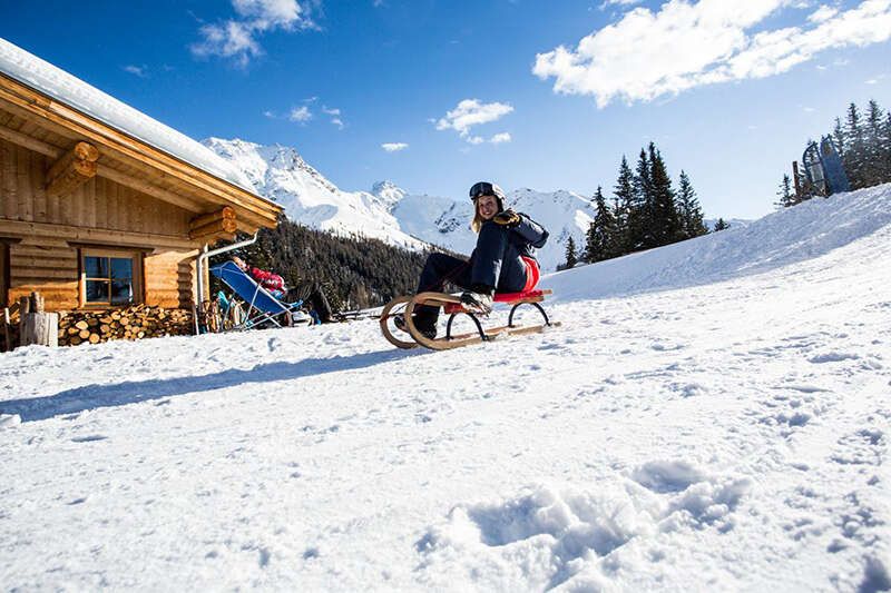 Rodeln im Kaunertal