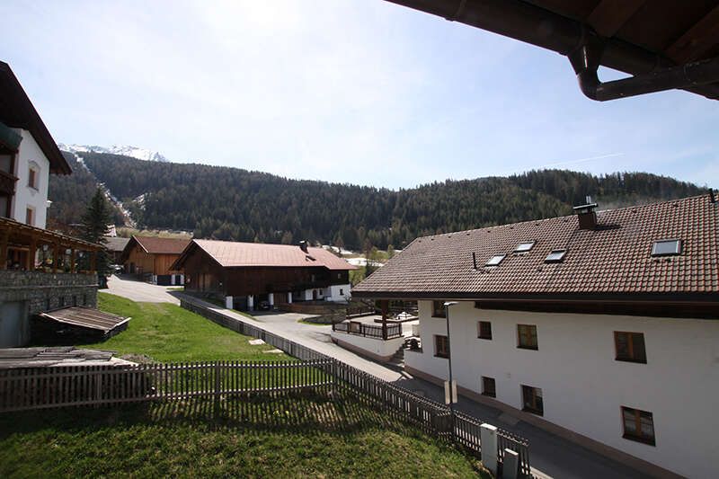 Ausblick vom Appartement 2 im Haus Karlspitz